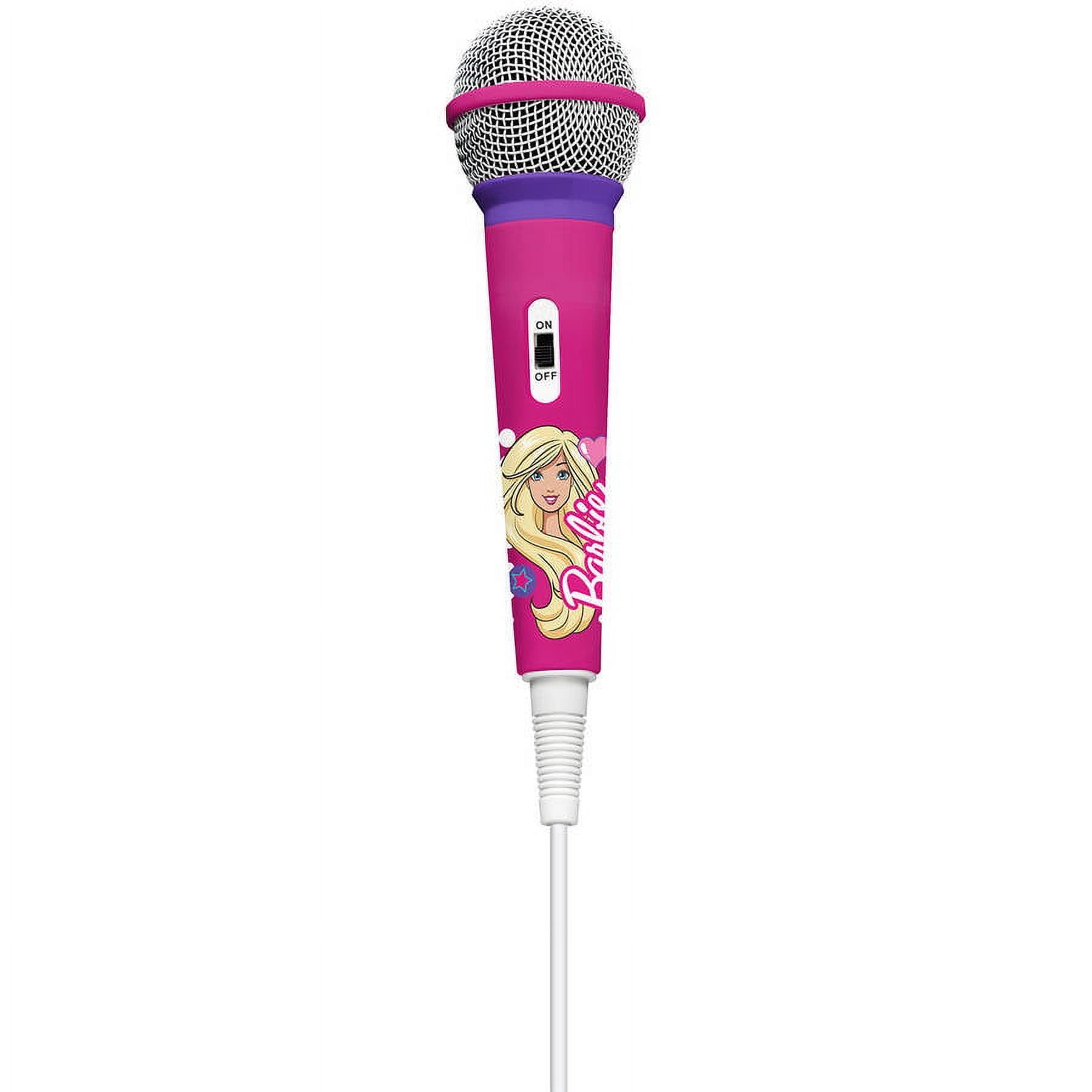 Barbie microphone with stand hotsell