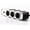 黑色 black, variant on Cadorn 3 - in - 1 Car Cigarette Lighter Splitter