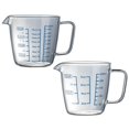 thumbnail image 2 of Greyghost Household Scale Gigh Borosilicate Glass V-shaped Spout Measuring Cup Transparent Scale Cup, 2 of 7