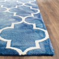 thumbnail image 4 of Safavieh Dip Dyed Navy Contemporary Rug - 6' x 9', 4 of 4