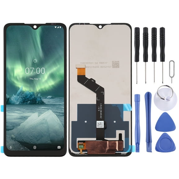 Cellphone Repair Parts  TFT LCD Screen for Nokia 7.2 / 6.2 / TA-1193 / TA-1178 / TA-1196 / TA-1181 with Digitizer Full