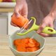 thumbnail image 4 of 1PC Vegetables Fruit Peeler Stainless Steel Knife Cabbage Graters Fruit Peeler Knife, 4 of 5