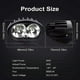 thumbnail image 2 of 2024, luces LED adicionales para motocicleta, faros delanteros LED redondos de 20 W, luces antiniebla para motocicleta, LED de 12 V y 24 V, 2 of 4