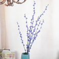 thumbnail image 3 of Ramo de flores de simulación de flor de magnolia artificial para decoración del hogar (blanco), 3 of 3
