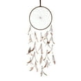 thumbnail image 2 of xaoyunyn Elegant Dreamcatcher for Home Decor Handcrafted Wall Hanging with Feathers,Beads LED,for Weddings,Bedrooms,Gifts, 2 of 7