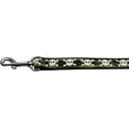 thumbnail image 2 of Pet Dog  Cat Nylon Collar or Leash, "Camo Skulls", 2 of 2