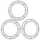 thumbnail image 1 of Productos Para El Hogar Marco De Corona De Alambre De 3 Piezas, Verde, Productos Para El Hogar De 9.8 " Muyoka Hogar, 1 of 7