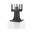 thumbnail image 4 of Elegant Lighting Melvale 7 inch Outdoor Pendant in Black, 4 of 7