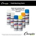 thumbnail image 2 of Champion Sports Field Marking Paint, Blue, 20 Fl Oz (Pack of 12), 2 of 7