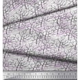 thumbnail image 2 of Soimoi Rayon Fabric Dry Tree Print Sewing Fabric Yard 56 Inch Wide, 2 of 3