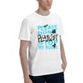 thumbnail image 2 of Men Please Dont Stop My Music T-Shirt Premium 100% Cotton Short Sleeve T Shirt Tee Crew Neck Casual Tee Shirt Tops, 2 of 6