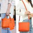 thumbnail image 5 of Women's 3Pcs Purse Handbag Shoulder Bag Tote Satchel Hobo Bag Briefcase Work Bag for Ladies, 5 of 9