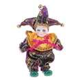 thumbnail image 2 of TISHITA 16cm Pretty Italian Porcelain Triangel Doll In Costume Home Display Decor #4, 2 of 8