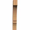 thumbnail image 6 of Ekena Millwork 3 1/2"W x 14"D x 26"H Balboa Smooth Knee Brace, Western Red Cedar, 6 of 13