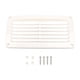 thumbnail image 1 of Rejilla de ventilación de escape con lamas para embarcaciones, repuesto eficiente y multiusos. Blanco, 1 of 8