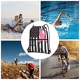 thumbnail image 6 of Naloa Ribbon Breast Cancer Awareness Drawstring Backpack String Bag Cinch Water Resistant for Gym Shopping Sport Yoga, 6 of 6