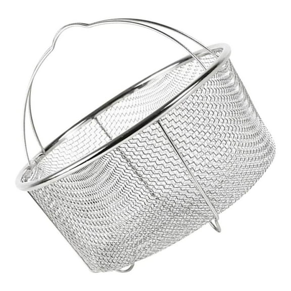 Stainless Steel Frying Basket Versatile Steaming Basket Convenient Cooking Tools Air Accessories for Air Fryers