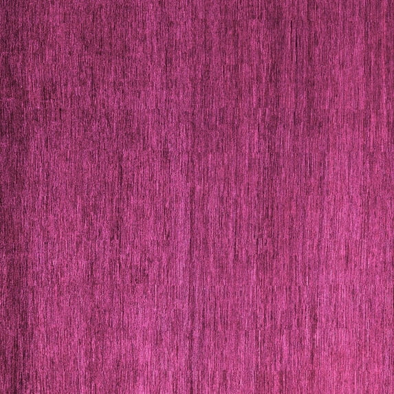 Ahgly Company Indoor Square Abstract Pink Modern Area Rugs, 6' Square