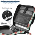 thumbnail image 4 of FORMRS Zipper Binder with Shoulder Strap 2-inch Ring 500 Sheet Capacity File Bag, Red Strawberry, 4 of 5