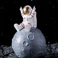 thumbnail image 5 of Hucha De Astronauta A La Moda, Hucha De Resina Respetuosa Con El Medio Ambiente, Bonita Decoración De Hucha Scienceny HA026902-02, 5 of 5