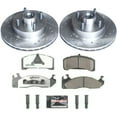 thumbnail image 3 of PowerStop Front Z26 Street Warrior Carbon-Fiber Ceramic Brake Pad and Drilled and Slotted Rotor Kit Fits: FORD MERCURY Select Models K4816-26, 3 of 9