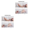 thumbnail image 1 of Naiovety Gancho adhesivo fuerte de 4/8 Uds., colgador adhesivo para puerta de pared, estante adhesivo para llaves de acero inoxidable 304, estante para Type1 NO1 Naiovety CBP114054, 1 of 6