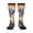 3 Black, variant on Compression Socks for Women and Men Long Socks for Running Athletic Cycling Nurse-Colorful Cloud Spotted Dog