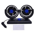 thumbnail image 2 of Dual Head Cigar Lighter Plug Fan Double Fan Head Car Cooling Fan, 2 Speed 360 Rotation, Cigar Lighter Powered, Suitable for Sedan SUV RV Truck, 2 of 7