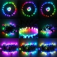 thumbnail image 4 of ALITOVE WS2811 Lumière LED RGB Pixels Adressable Individuellement 12mm Module Numérique Diffusé Pleine Couleur pour Écran LED Panneau Publicitaire Extérieur Panneaux DC 5V IP68 Fil Noir Étanche 500 Pcs, 4 of 7