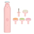 thumbnail image 3 of Recortadora De Uñas Para Bebés, Recortadora De Uñas Para Bebés Cabezal De Pulido Suave Eléctrico Cabezal De Molienda Cortaúñas Para Bebés Para El Hogar(rosa), 3 of 5