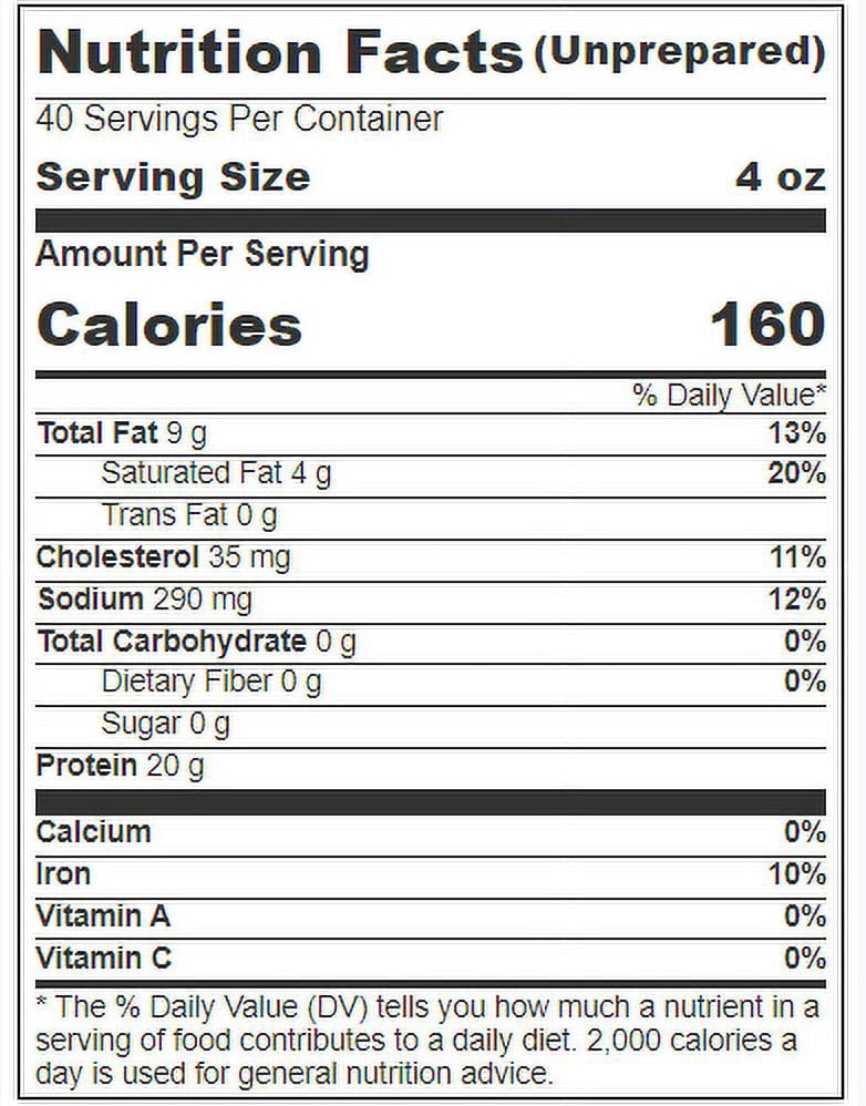 Pack of 40, Philly Sensations, Philly Beef Steak Raw Light Mild, 4 oz