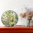 thumbnail image 6 of YAZAOO Decorative Wall Clock Size：25cm Bottle with Limes and Water Design Pattern Clock, 6 of 10