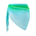 thumbnail image 4 of Delconic Sheer Chiffon Sarong Wrap Skirt Lightweight Beach Cover Up Semi Transparent Flowy Swimwear Accessory for Women, 4 of 4