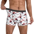 thumbnail image 3 of Men's Boxer Briefs, ice hockey player goal white Soft Comfy Mens Underwear Boxer Briefs Breathable With Widen Waist, 3 of 7