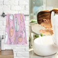 thumbnail image 7 of Yayeee 2 Pack Hand Towels for Bathroom 100% Cotton 16" x 28" Soft Absorbent Kitchen Towel, Purple Halloween, 7 of 7