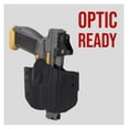 thumbnail image 3 of Matte Black OWB Holster (Left-Hand, for Glok 20/20SF/21/21C/37), 3 of 5
