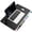 Black, variant on WLGJL Non-Slip Leather Desk Pad, Waterproof Laptop Computer Desk Keyboard Mat, Large Mouse Pad for Office/Work/Home/Decor(Pink, 23.6" x 13.7")