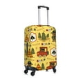 thumbnail image 3 of Gaeub Forest Guard Elastic Luggage Cover with Concealed Zipper Dust-Proof Luggage Cover Protector - 18-32 inch - Medium, 3 of 9