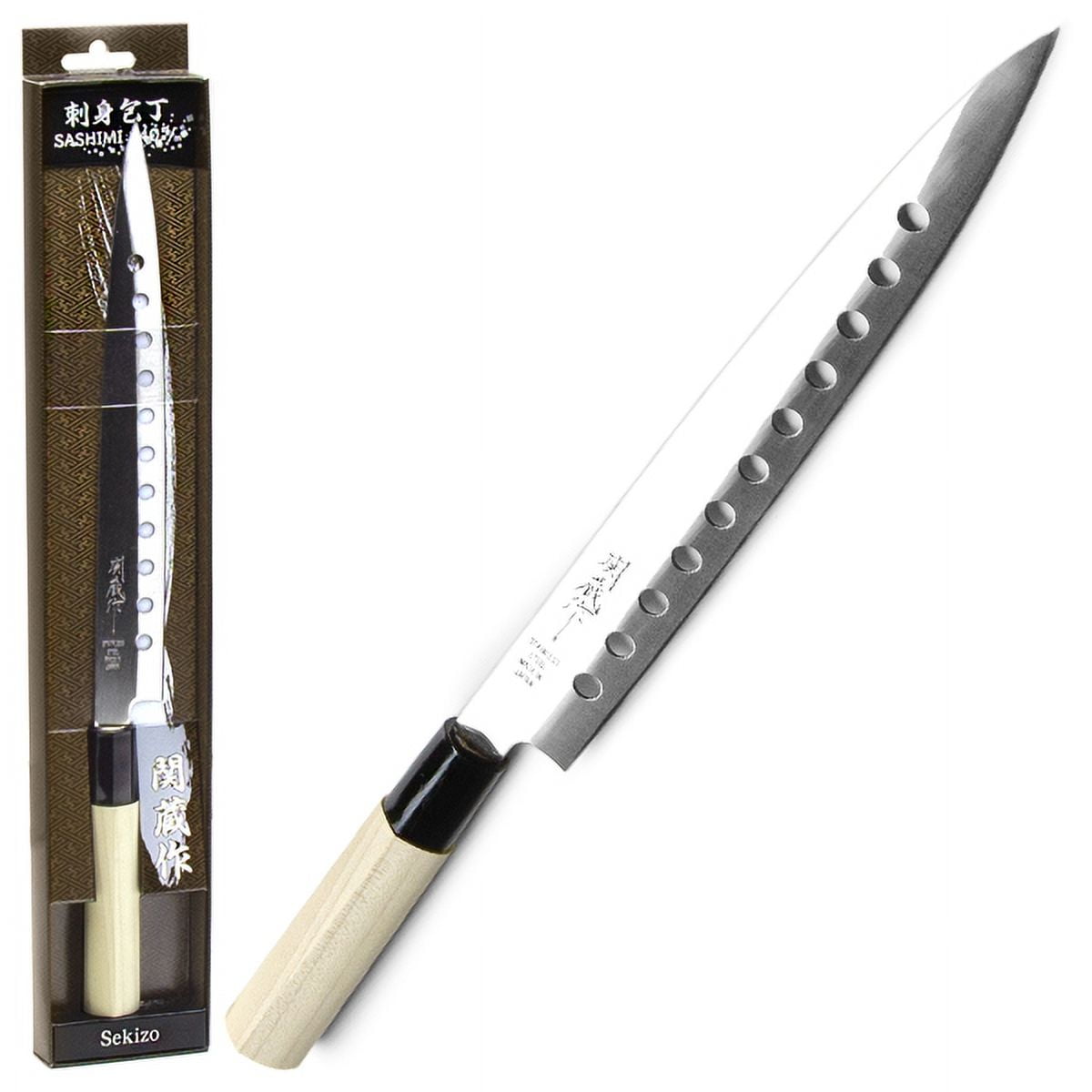 Sekizo Stainless Steel Japanese Kitchen Tsuchime Sashimi Knife