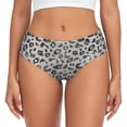 thumbnail image 1 of Balery Wild Animal Leopard Print Ropa Interior de Algodón para Mujer con Dibujo – Braguitas Cómodas y Elásticas, Estilo Clásico-X-Small, 1 of 6