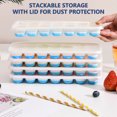 thumbnail image 4 of WRKEKC Clearance Leakproof Silicone Ice Cube Tray - Lid for Spill-Free Freezing, 4 of 6