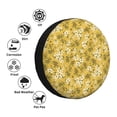 thumbnail image 4 of Fotbe Flower Funda de Llanta de Repuesto con Estampado, Engrosada, Ajuste Universal para Jeep, Remolque, RV, SUV, Camión-16 inch, 4 of 6