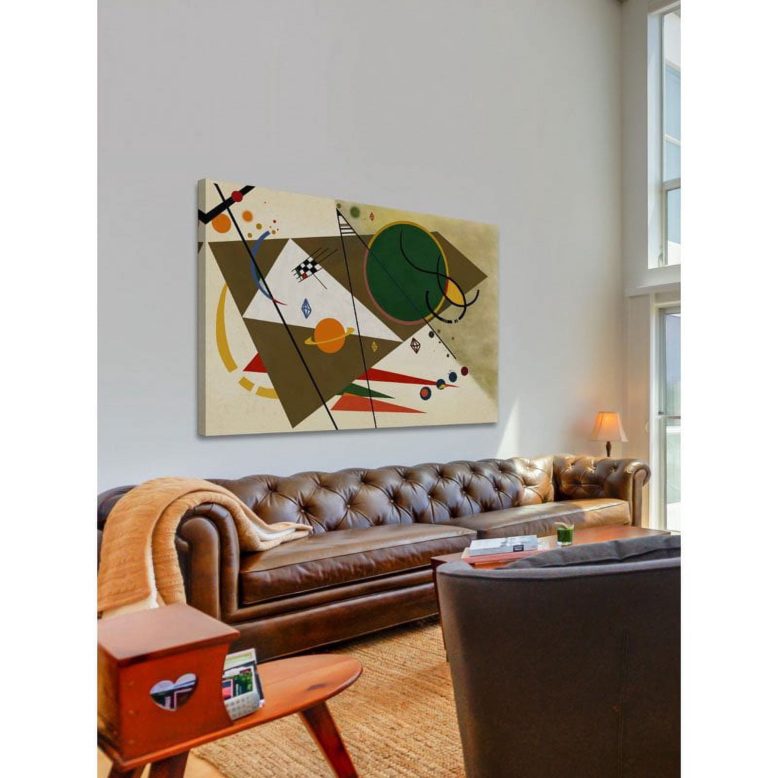 "Space Unravelled" Painting Print on Wrapped Canvas