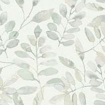 InHome Fable Leaf Peel And Stick Pvc Adhesive Wallpaper, 198-in by 20.5-in, 28.6 sq. ft.