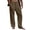 Khaki, variant on Ahabrexf Linen Trousers for Men, Solid Color, Casual, Pants, Khaki 98% Linen 2% Spandex