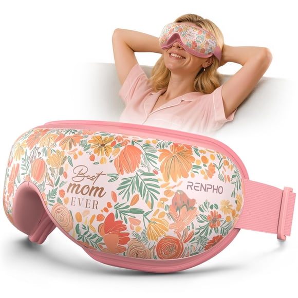 Masajeador de ojos RENPHO con calor para aliviar la migraña