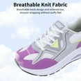 thumbnail image 5 of Womens Wide Toe Box Walking Shoes with Arch Support Plantar Fasciitis Tennis Sneakers Orthotic Shoes for Pain Relief Purple US 8.5, 5 of 7