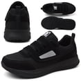 thumbnail image 1 of Zapatos Anchos para Diabéticos Con Cierre Ajustable Antideslizantes Personas Mayores, 1 of 9