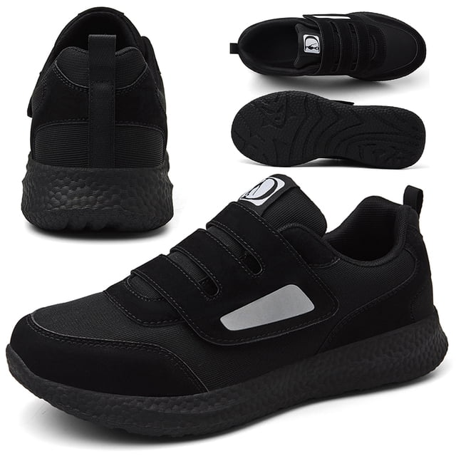 Zapatos Anchos para Diabéticos Con Cierre Ajustable Antideslizantes Personas Mayores