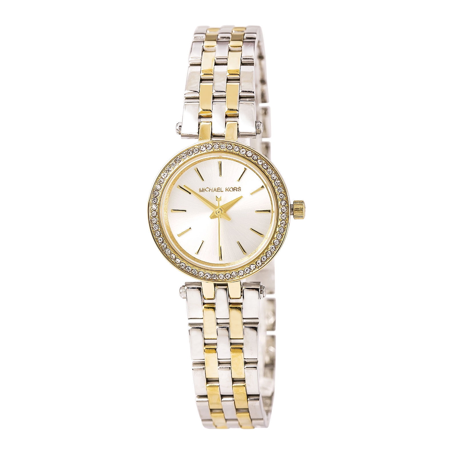 tema diamant uhyre WATCH MICHAEL KORS STAINLESS STEEL NACRE BICOLOR WOMEN MK3323 - Walmart.com